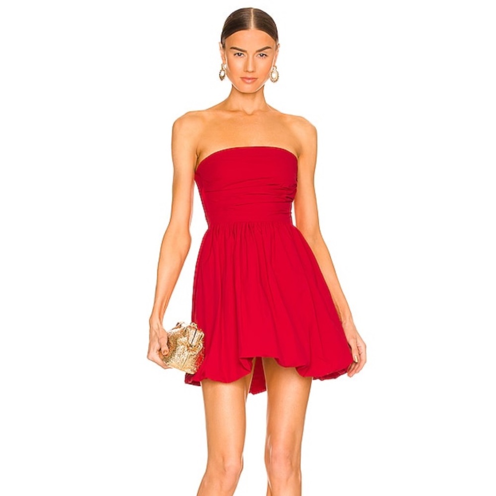 Amanda Uprichard x REVOLVE Stassie Dress in Lipstick